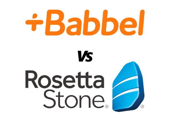 1. Babbel VS Rosetta Stone2